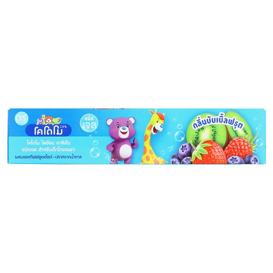 KODOMO Lion Fruit Toothpaste for Children 40 g., Детская фруктовая зубная паста 40 гр.