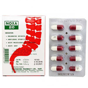CRUNGDHEB PHARMACY Noxa 20 Capsules 10 caps., Капсулы "Noxa 20" для лечения боли в суставах и позвоночнике 10 капс.