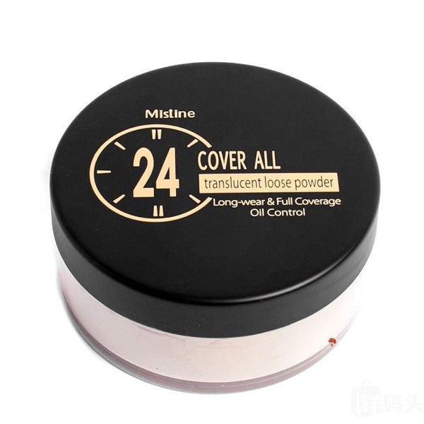 Mistine 24 Cover All Translucent Loose Powder 22 g., Транслюцентная рассыпчатая пудра "24 Cover All" с контролем жирности кожи 22 гр.