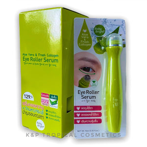 Karmart Baby Bright Eye Roller Serum 15 ml.*3 pcs., Роллер для век с сывороткой Алое Вера и коллагеном 15 мл.*3 шт.