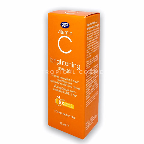 Boots Vitamin C Brightening Eye Gel 15 ml, Лифтинг-гель для век с витамином C 15 мл
