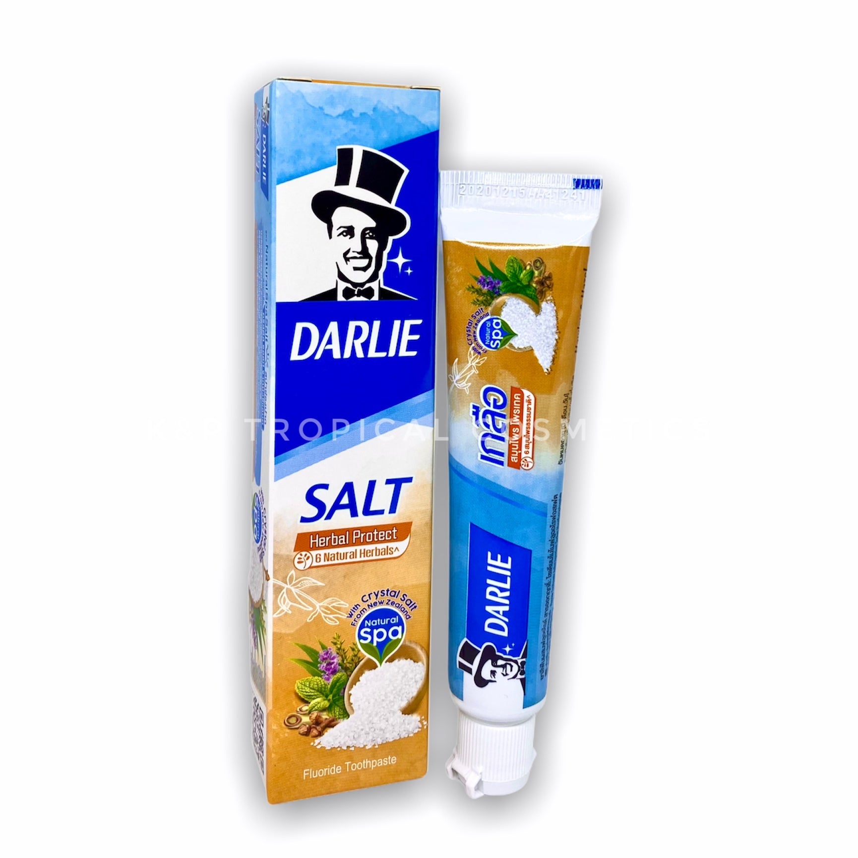Darlie Salt Herbal Protect Toothpaste 75 g. Зубная паста «Защита эмали» с солью и травами 75 гр.