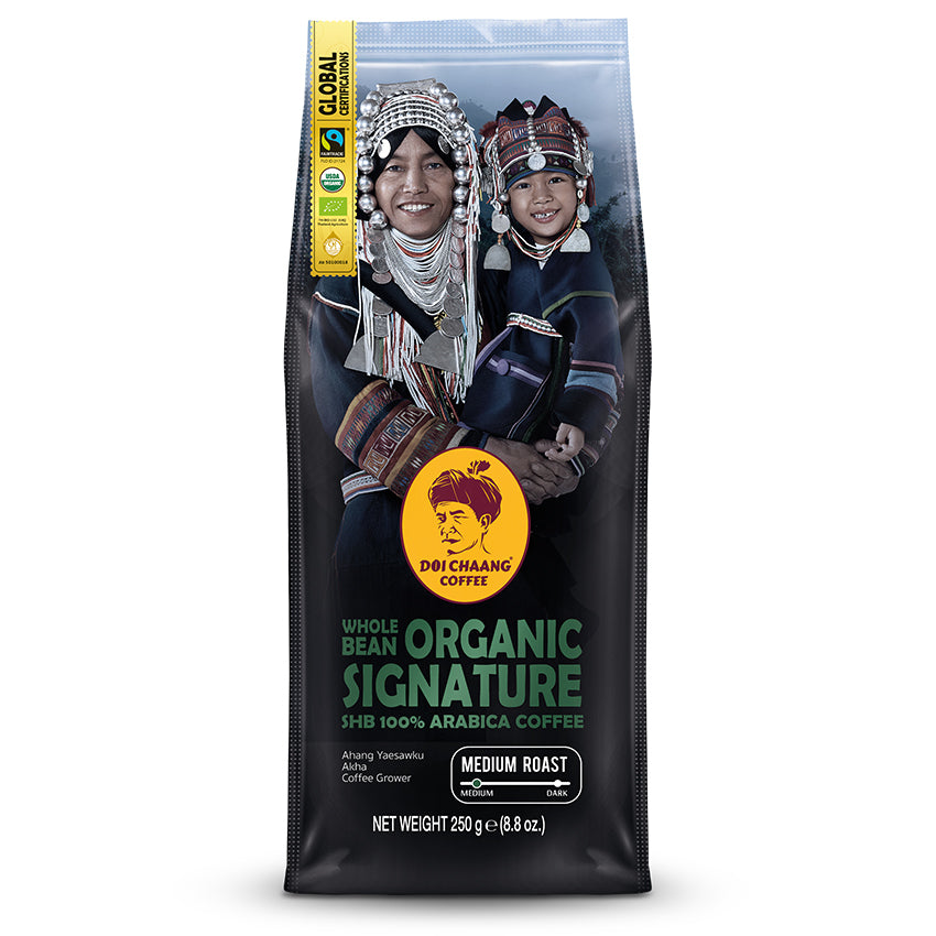 Doi Chaang Coffee Organic Signature 250 g., Кофе зерновой органический 250 гр.