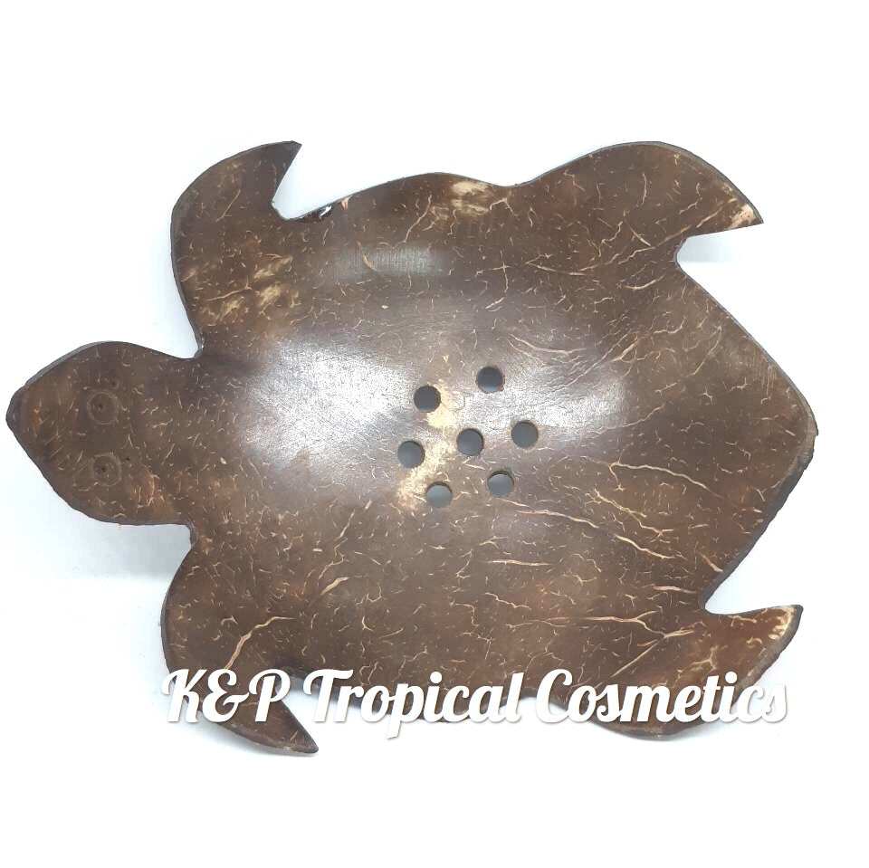 Coconut Turtle Soap Tray Мыльница "Черепашка" из скорлупы кокоса