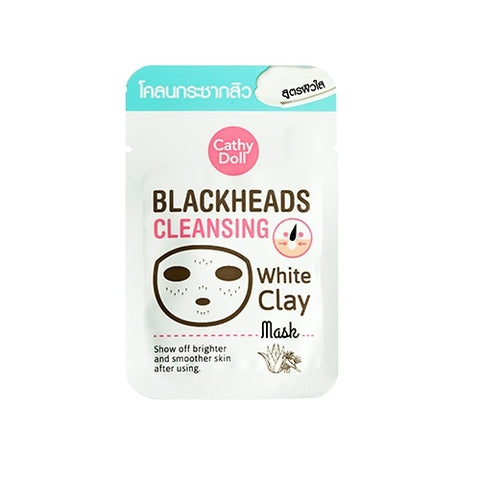 Karmart Cathy Doll Blackheads Cleansing White Clay Mask 5g.*6 pcs., Маска с белой глиной от черных точек 5 гр.*6 шт.