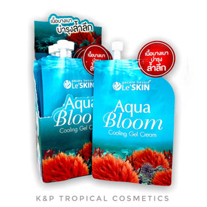 Le'SKIN Aqua Bloom Cooling Gel Cream 8 ml.*6 pcs., Охлаждающий крем-гель для лица 8 мл.*6 шт.