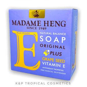 Madame Heng Grape Seed Soap 150 g., Мыло с витамином Е и маслом виноградных косточек 150 гр.