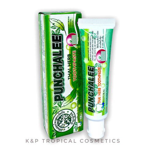 PUNCHALEE Thai Herb Toothpaste 35 g., Знаменитая тайская зубная паста с травами 35 гр.
