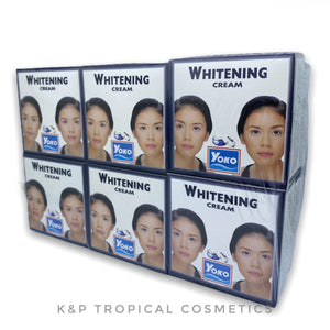 Siam Yoko Whitening Cream 4 g.*12 pcs., Отбеливающий крем 4 гр.*12 шт.