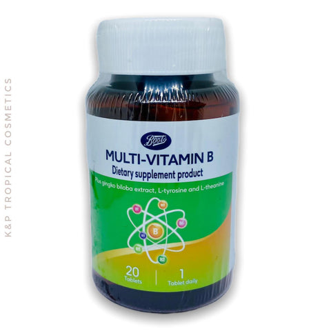 Boots Multi-Vitamin B Dietary Supplement Product 20 Tablets, Комплекс витаминов группы В 20 табл.