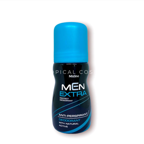 Mistine Men Extra Roll On with Natural Active Anti-Perspirant Deodorant 35 ml., Дезодорант-антиперспирант "Экстра" для мужчин 35 мл.