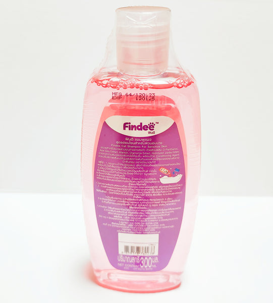 Findee Cat Shampoo for Sensitive Skin 300 ml., Шампунь для кошек с чувствительной кожей 300 мл.