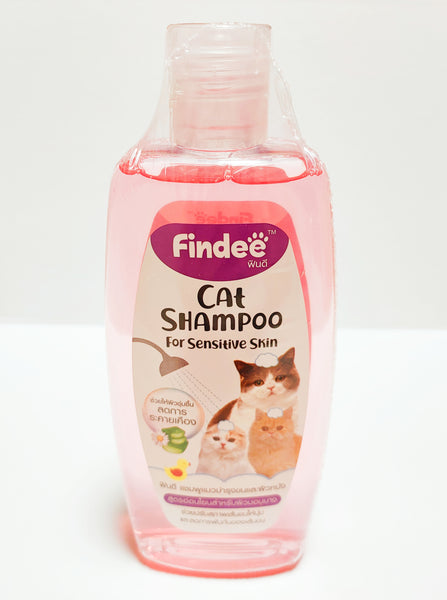 Findee Cat Shampoo for Sensitive Skin 300 ml., Шампунь для кошек с чувствительной кожей 300 мл.