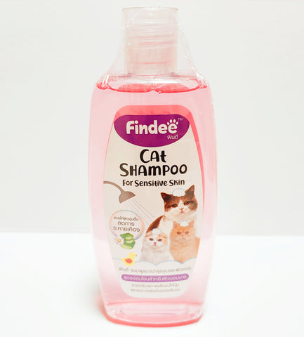 Findee Cat Shampoo for Sensitive Skin 300 ml., Шампунь для кошек с чувствительной кожей 300 мл.