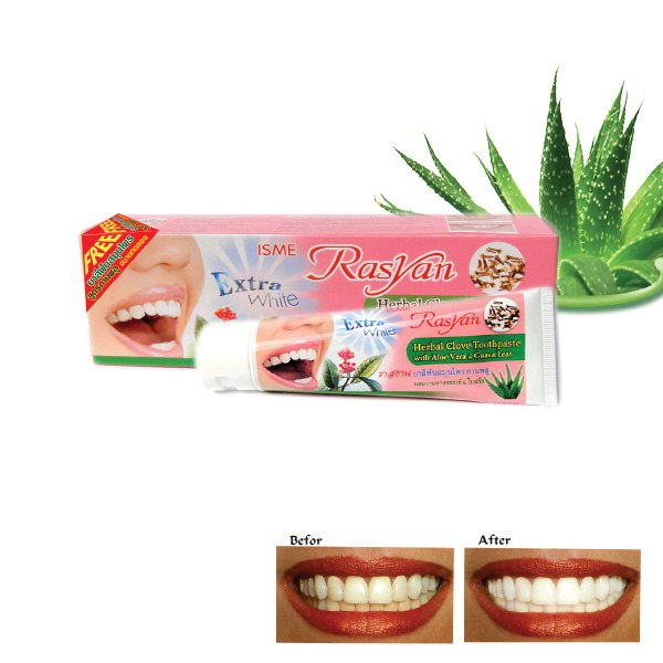 ISME Herbal Clove Toothpaste 100 g., Зубная паста отбеливающая в тубе 100 гр.