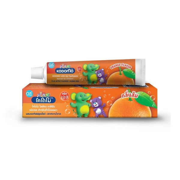 KODOMO Lion Fruit Toothpaste for Children 40 g., Детская фруктовая зубная паста 40 гр.
