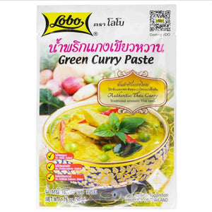 Lobo Green Curry Paste 50 g., Зеленая паста карри 50 гр.