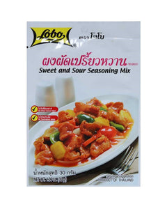 Lobo Sweet and Sour Seasoning Mix 30 g., Кисло-сладкая смесь приправ 30 гр.