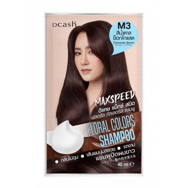 Dcash Floral Colors Shampoo Max Speed 40 ml, Оттеночный шампунь для волос 40 мл