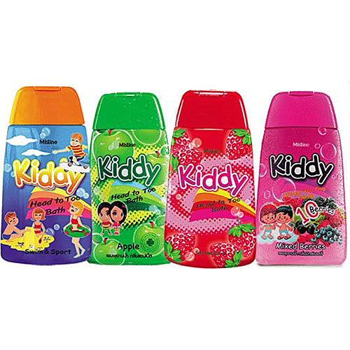 Mistine Kiddy Head to Toe Bath Shampoo 200 ml., Универсальное средство для купания детей 200 мл.