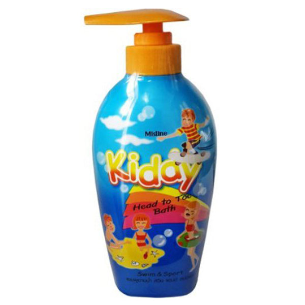 Mistine Kiddy Head to Toe Bath Shampoo 400 ml., Универсальное средство для купания детей 400 мл.