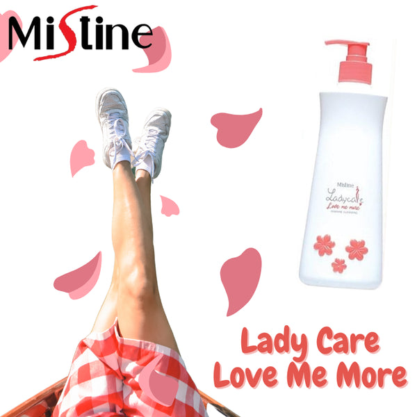 Mistine Lady Care Love Me More Feminine Cleanser 200 ml., Гель для интимной гигиены "Love me more" с экстрактом цветов османтуса 200 мл.