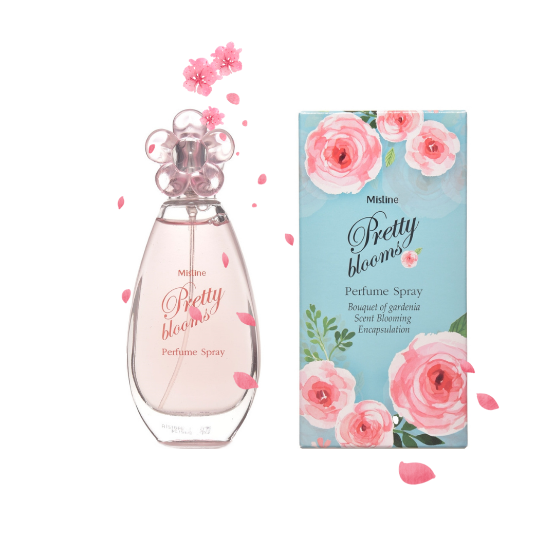 Mistine Pretty Blooms Perfume Spray 50 ml., Парфюмированный спрей для женщин "Красивые цветы" 50 мл.