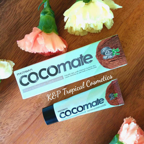 Phutawan COCOMATE Toothpaste 10 g., Органическая зубная паста на основе кокосового масла 10 гр.