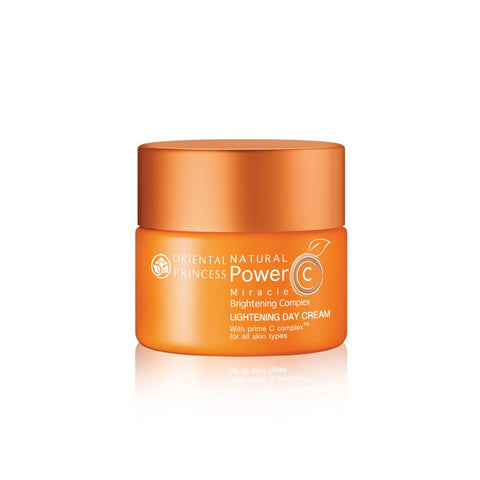 Oriental Princess Natural Power C Miracle Brightening Complex Lightening Day Cream 50 g., Дневной крем для лица с натуральным витамином С для сияния кожи 50 гр.