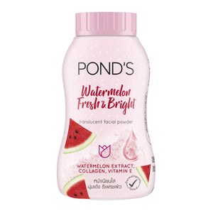 POND'S Watermelon Fresh & Bright Translucent Facial Powder 50 g., Полупрозрачная пудра с арбузом для сияния и свежести 50 гр.