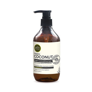 Phutawan Organic Coconut Hair Conditioner 320 ml., Кондиционер для волос на основе кокосового масла 320 мл.