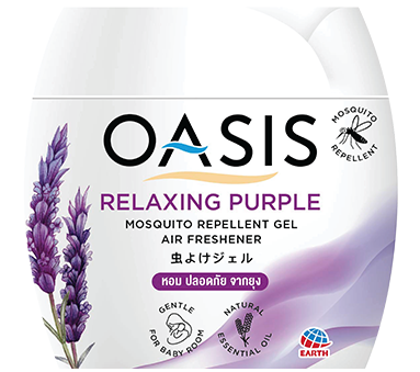 OASIS Mosquito Repellent Gel Air Freshener 180 g., Гелевый освежитель воздуха и защита от комаров 180 гр.