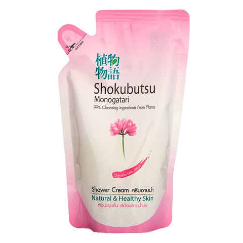 Shokubutsu Monogatari Shower Cream 200 ml., Крем для душа с молочными протеинами 200 мл.