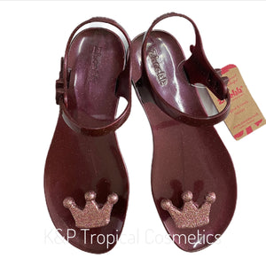 ZHOELALA PRINCESS women's sandals, Сандалии женские "Принцесса" Бордо