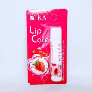 Ka Strawberry Lip Balm Care 3,5 g.,  Бальзам для губ Клубничный 3,5 гр.