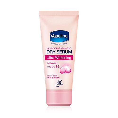 Vaseline Dry Serum Ultra Whitening 45 ml., Кремовый дезодорант с коллагеном и витамином В3 с отбеливающим эффектом 30 мл.