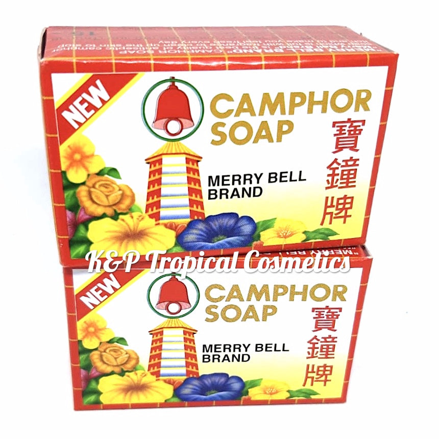 Madame Heng Camphor Soap Merry Bell Brand 50 g., Камфорное мыло противовоспалительное 50 гр.