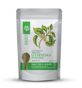 Feaga Life Dietary Supplement Gymnema Powder 80 g., Органический порошок джимнемы для нормализации уровня сахара в крови 80 гр.
