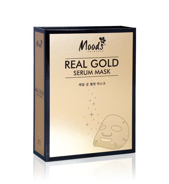 Belov Moods Real Gold Serum Mask 38 ml*10 pcs., Маска тканевая с золотом 38 мл*10 шт.