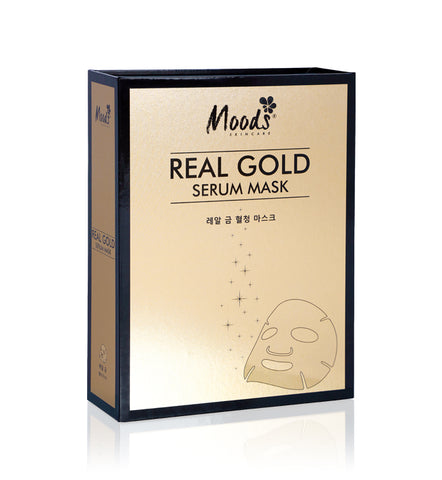 Belov Moods Real Gold Serum Mask 38 ml*10 pcs., Маска тканевая с золотом 38 мл*10 шт.