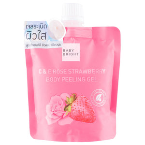 Karmart Baby Bright C&E Rose Strawberry Body Peeling Gel 200 ml., Пилинг-гель для тела с розой и клубникой 200 мл.