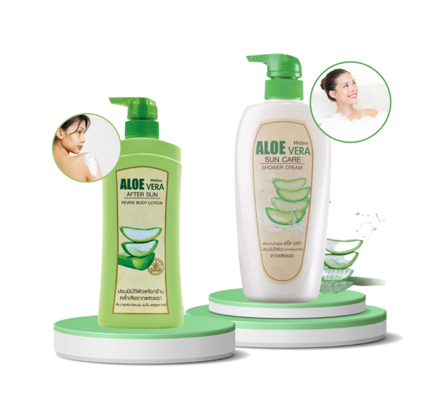 Mistine Aloe Vera Sun Care Shower Cream 500 ml., Крем для душа с Алоэ Вера 500 мл.