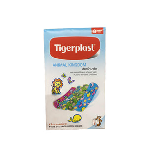 Tigerplast Animal Kingdom 8 Strips, Бактерицидный пластырь для детей 8 шт.