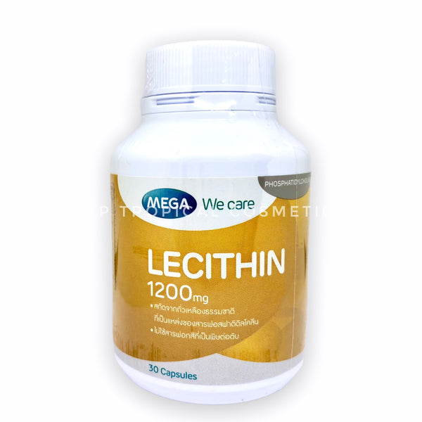 MEGA We Care Lecithin 1200 mg. Capsule 30 caps., Лецитин в капсулах 1200 мг. 30 капсул