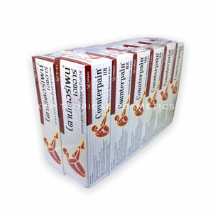 Taisho Counterpain Analgesic Hot Cream Set 12 pcs.*25 g., Разогревающая и обезболивающая мазь "Counterpain" Упаковка 12 шт. по 25 гр.