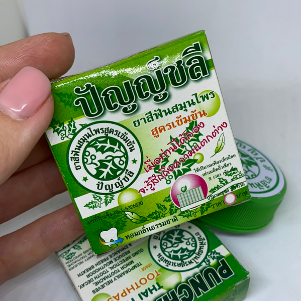PUNCHALEE Thai Herb Toothpaste 25 g., Знаменитая тайская зубная паста с травами 25 гр.