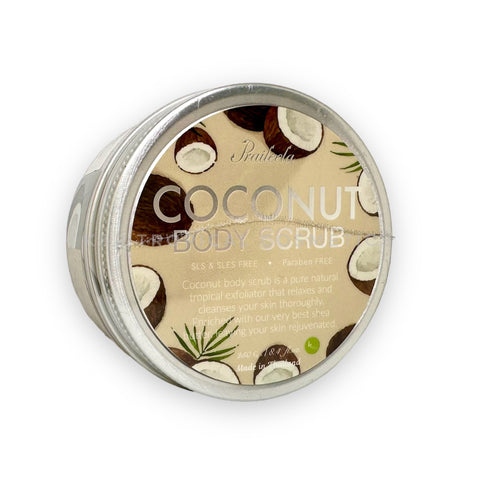 Praileela Coconut Body Scrub 250 g., Органический скраб для тела «Кокос» 250 гр.
