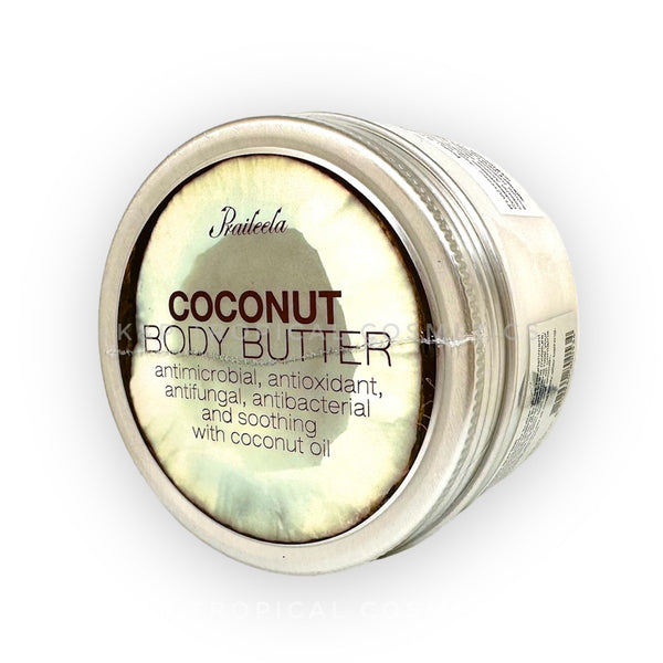 Praileela Coconut Body Butter 250 g., Органический баттер для тела "Кокос" 250 гр.