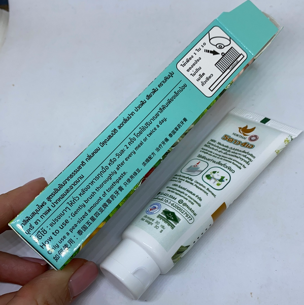 5 Star 4 A Herbal Original Toothpaste 30 g., Зубная паста концентрированная отбеливающая с травами 30 гр.