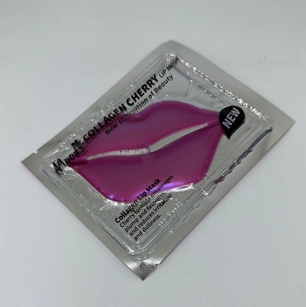 Belov Moods Collagen Cherry Lip Mask Set 20 pcs*8 g., Коллагеновая маска для губ с экстрактом черешни Набор 20 шт по 8 гр.